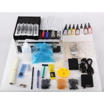 Professionnel de tatouage pas cher Kits 2 canons rotatifs Tattoo Machine Kits